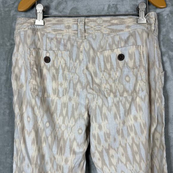 Patagonia Island Hemp Pants Womens 10 Low rise Printed - Picture 14 of 14